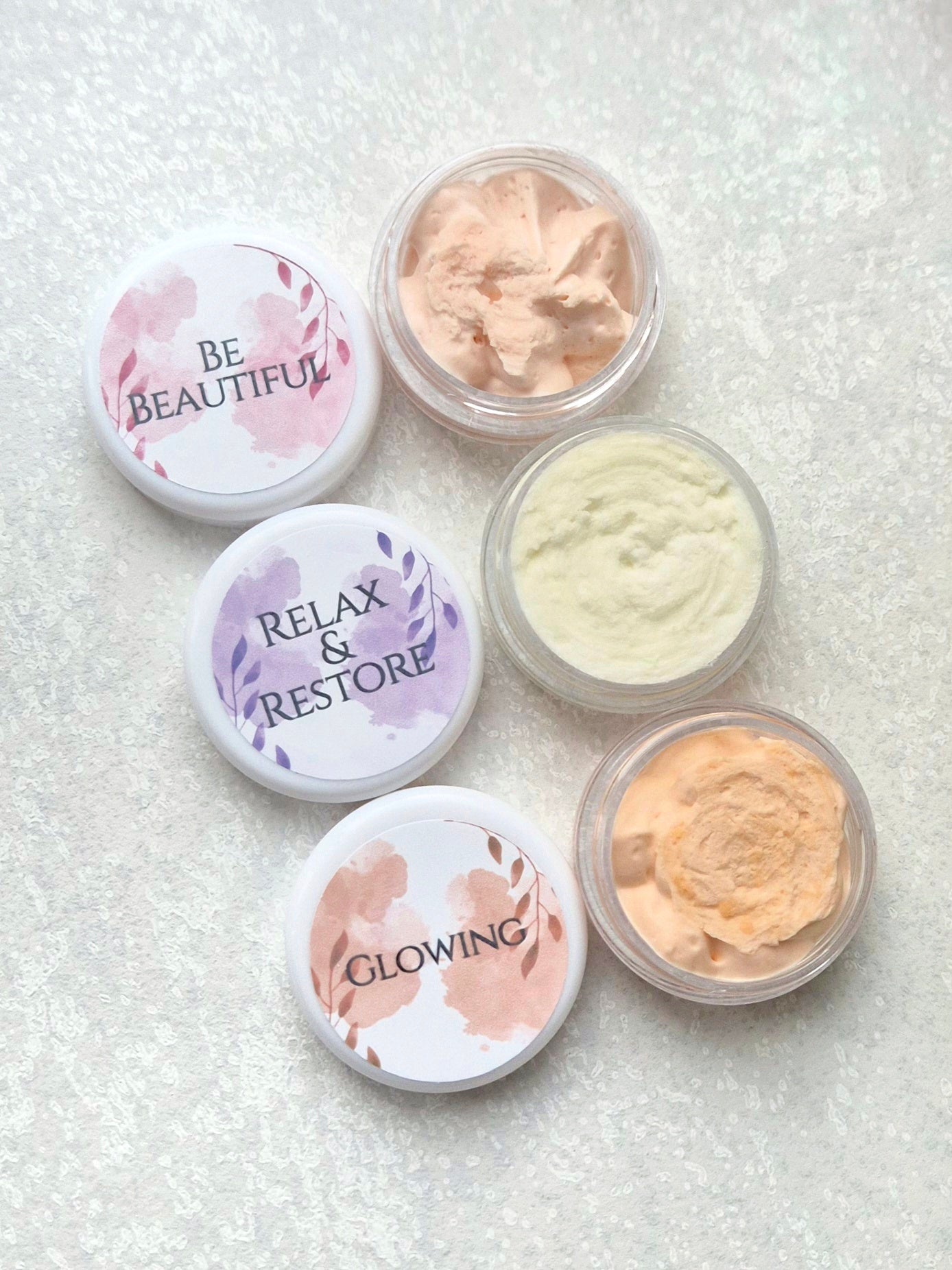 Sample facial butter set