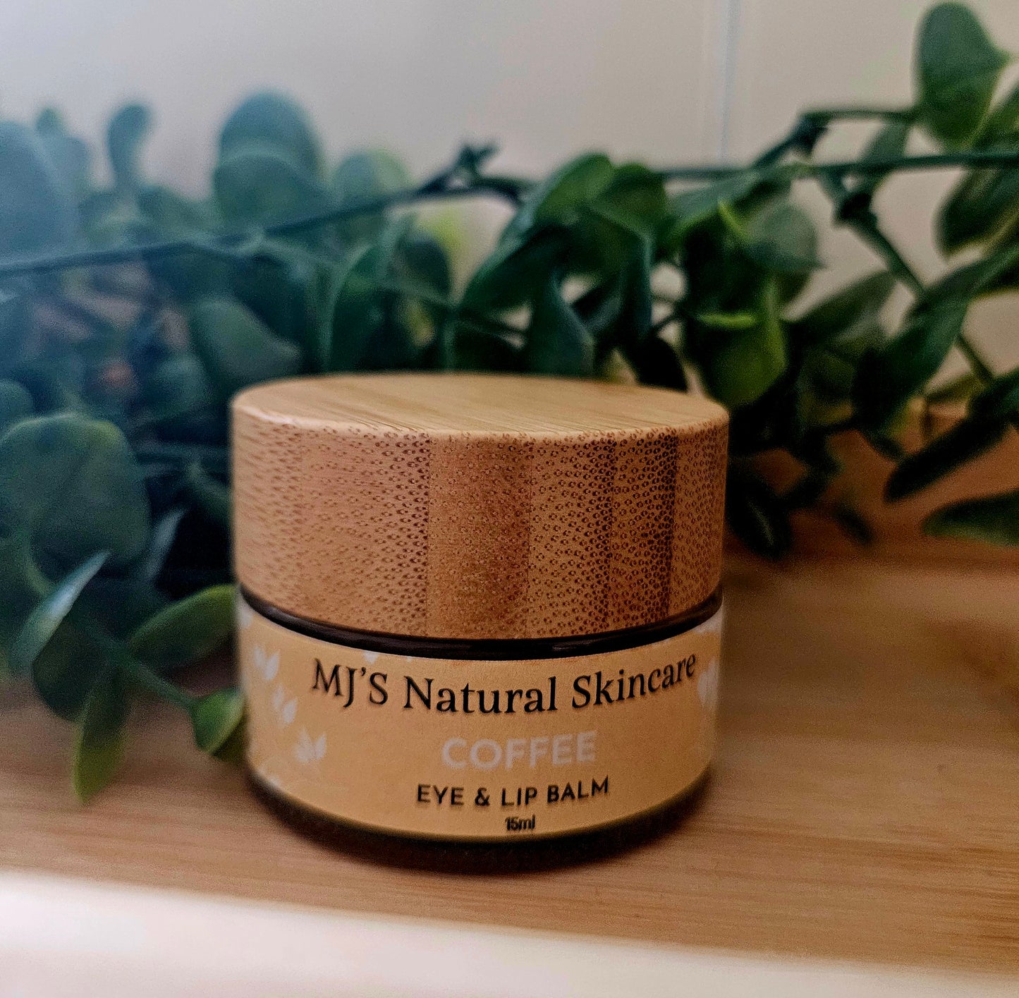 Coffee eye & lip balm