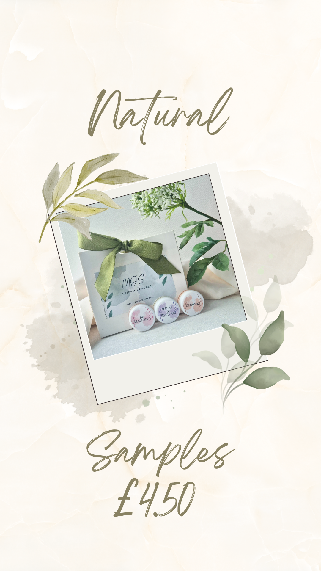 Sample facial butter set