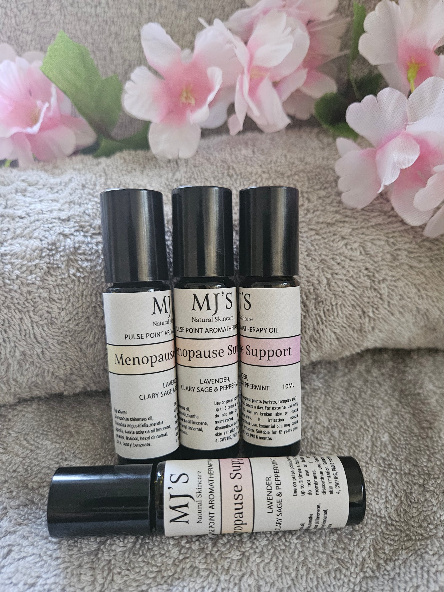 Menopause support Aromatherapy pulse point oil