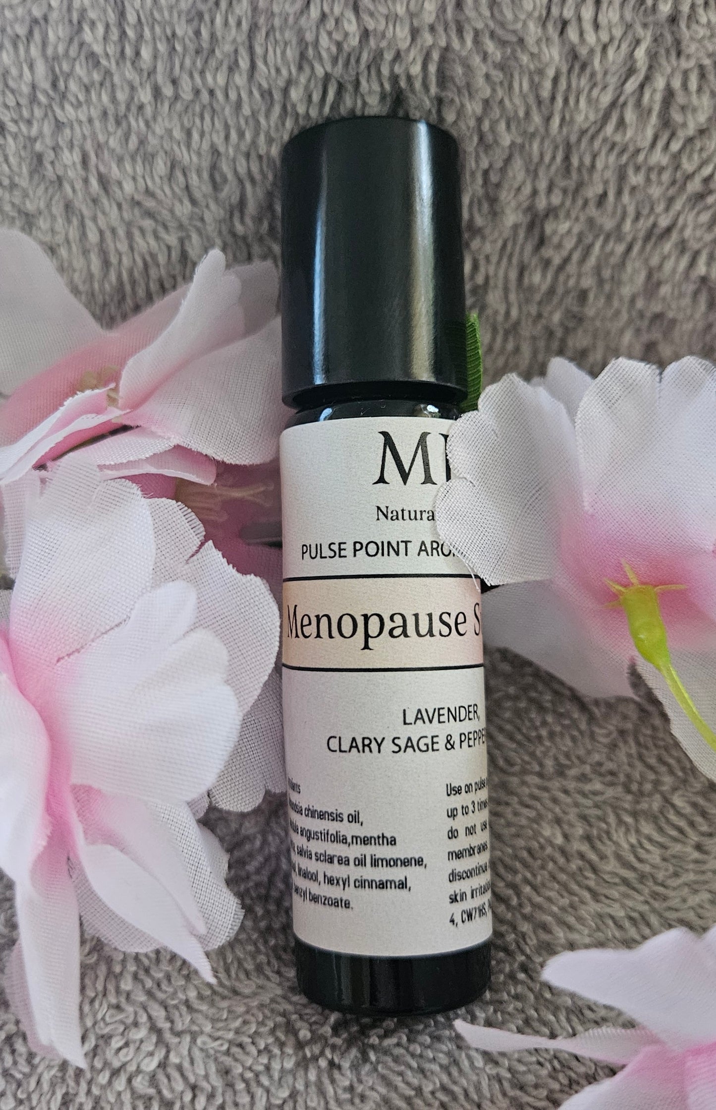 Menopause support Aromatherapy pulse point oil
