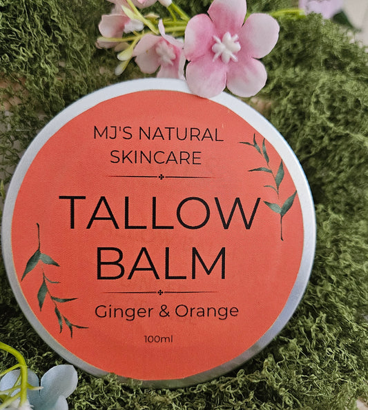 Tallow balm. Ginger & orange