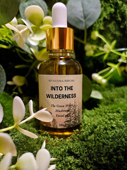Green witch mushroom facial oil